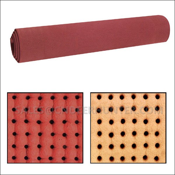 Silicone Foam Pad Perforated Heat Resistant Sponge Mat For Vacuum Ironing Table And Steam Press Machine